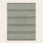 farmhouse stitch - olive Notebook Gallery Image 4