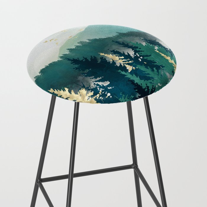 Blue Forest Mist Stool Gallery Image 2