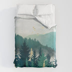 Blue Forest Mist Duvet Cover Gallery Image 6