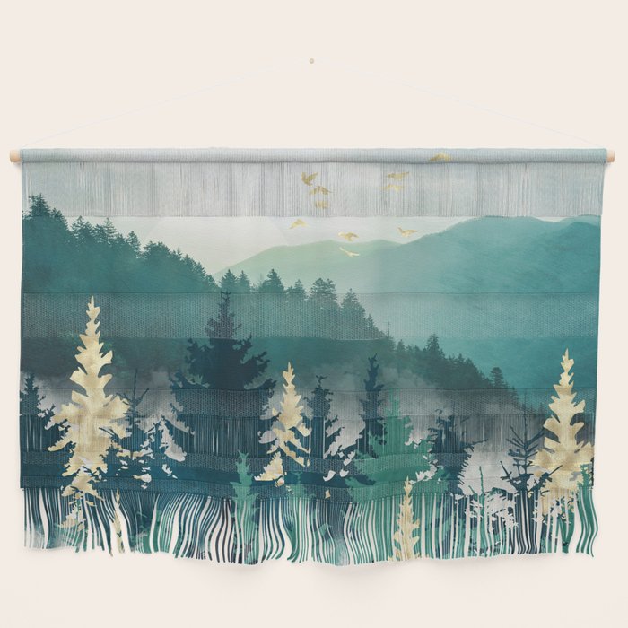 Blue Forest Mist Wall Hanging Gallery Image 1
