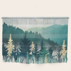 Blue Forest Mist Wall Hanging Gallery Image 1