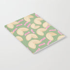 Love Fortune Cookies Matcha Green  Notebook Gallery Image 2