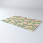 Love Fortune Cookies Matcha Green  Rug Gallery Image 3