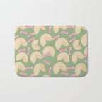 Love Fortune Cookies Matcha Green  Bath Mat Gallery Image 1