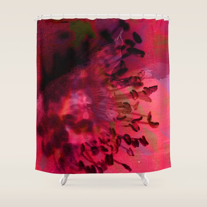 Summer Love in Bloom Shower Curtain Gallery Image 1