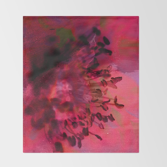 Summer Love in Bloom Throw Blanket Gallery Image 2