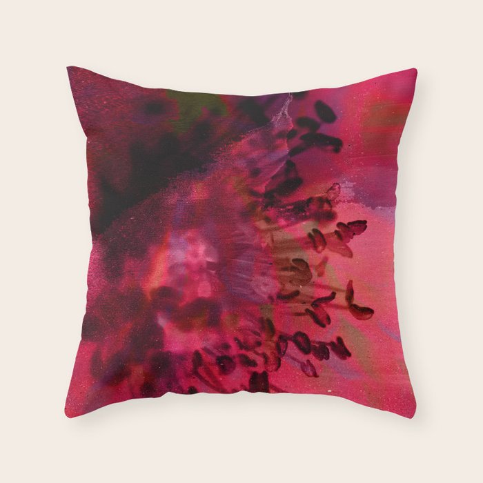 Summer Love in Bloom Throw Pillow Gallery Image 6