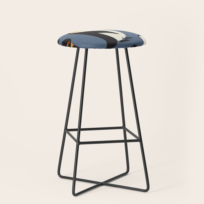 Emperor Penguin, Animal Portrait Stool Gallery Image 1