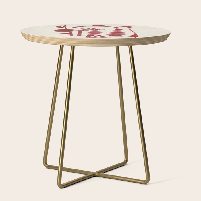 Crimson Arch  Side Table Gallery Image 1