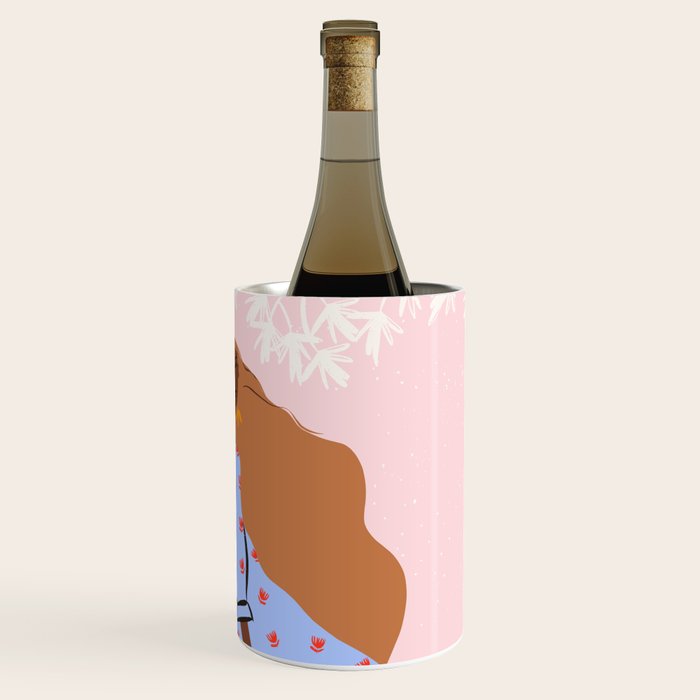 Woman Looking Back Wine Chiller Gallery Image 3