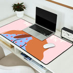 Woman Looking Back Desk Mat Gallery Image 2
