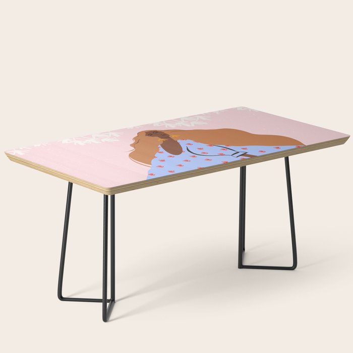Woman Looking Back Coffee Table Gallery Image 1