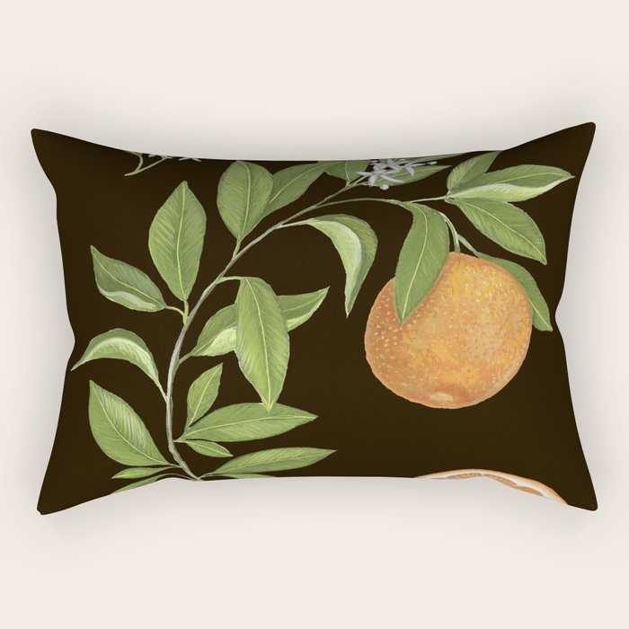 Seville Orange Rectangular Pillow Gallery Image 2
