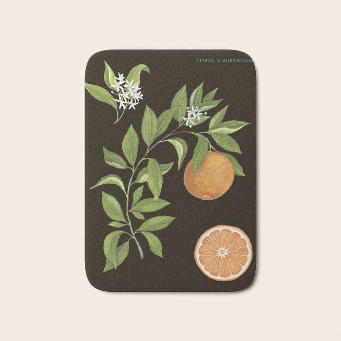Seville Orange Bath Mat Gallery Image 1