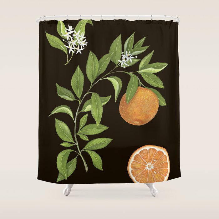 Seville Orange Shower Curtain Gallery Image 1