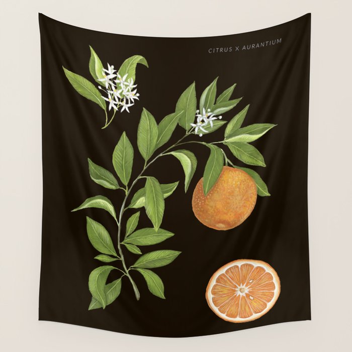 Seville Orange Wall Tapestry Gallery Image 1