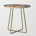Abstract Colorful Setting 1 Side Table Gallery Image 1