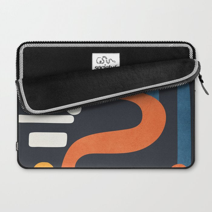 Abstract Colorful Setting 1 Laptop Sleeve Gallery Image 2