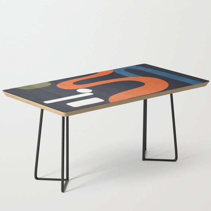 Abstract Colorful Setting 1 Coffee Table Gallery Image 1