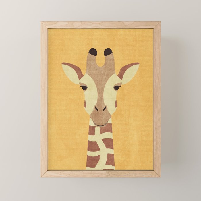 FAUNA / Giraffe Mini Art Print Gallery Image 1