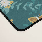 Sloth Hanging in a Teal Forest Desk Mat Gallery Image 4
