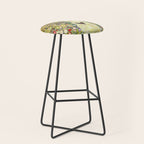 Gustav Klimt "Garden Path with Chickens" Stool Gallery Image 1
