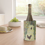 Gustav Klimt "Garden Path with Chickens" Wine Chiller Gallery Image 4