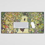 Gustav Klimt "Garden Path with Chickens" Desk Mat Gallery Image 1