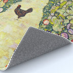 Gustav Klimt "Garden Path with Chickens" Rug Gallery Image 4