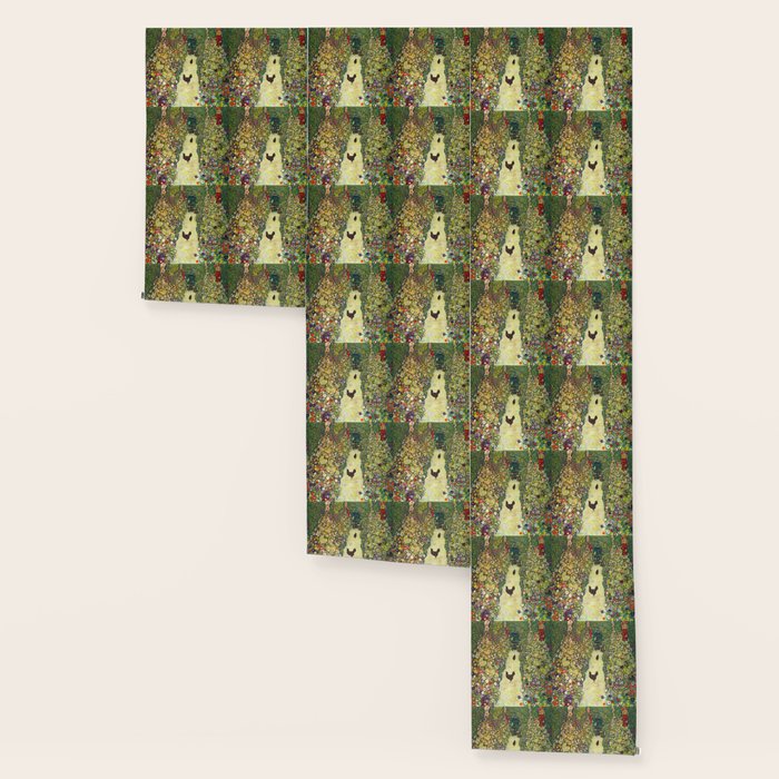 Gustav Klimt "Garden Path with Chickens" Wallpaper Gallery Image 3