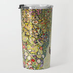 Gustav Klimt "Garden Path with Chickens" Travel Mug Gallery Image 3
