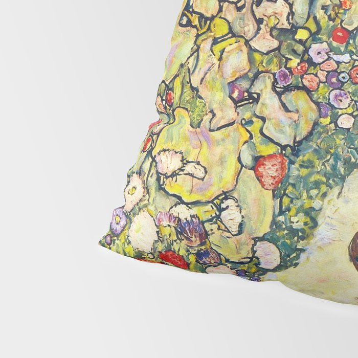 Gustav Klimt "Garden Path with Chickens" Pillow Sham Gallery Image 4