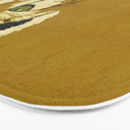 Big Cat Series - Cheetah Yellow Bath Mat Gallery Image 3
