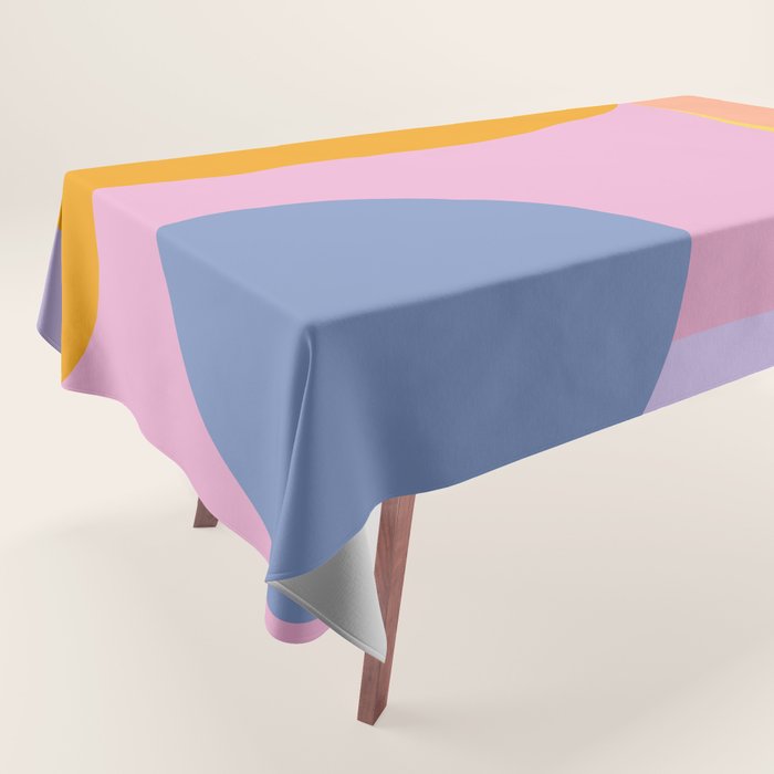 Pink and Lavender 01 Tablecloth Gallery Image 1