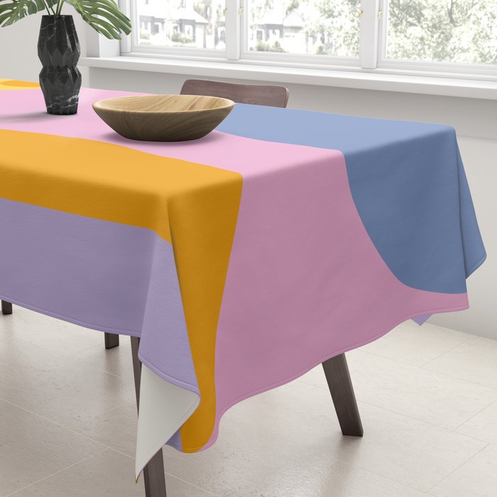 Pink and Lavender 01 Tablecloth Gallery Image 3