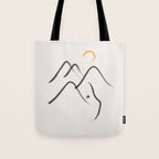Cat Landscape 99 Tote Bag Gallery Image 1