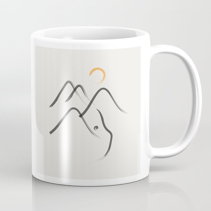 Cat Landscape 99 Coffee Mug Gallery Image 1