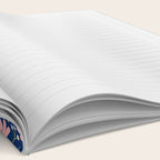 Dinosaur + Unicorn on Royal Blue Notebook Gallery Image 2