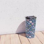 Dinosaur + Unicorn on Royal Blue Travel Mug Gallery Image 4