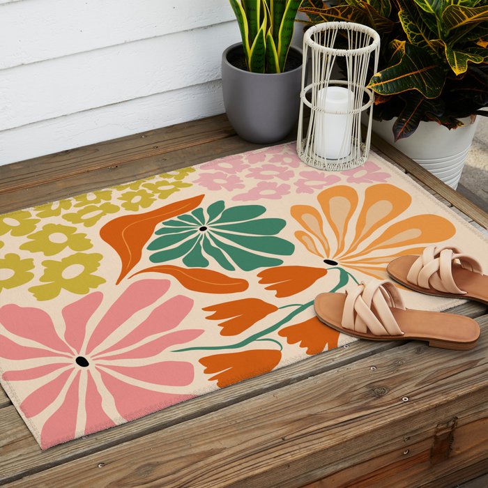 Blossom Bliss Outdoor Rug Gallery Image 2