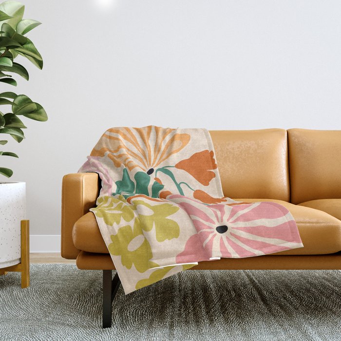 Blossom Bliss Throw Blanket Gallery Image 1