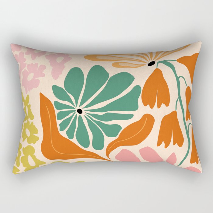 Blossom Bliss Rectangular Pillow Gallery Image 1