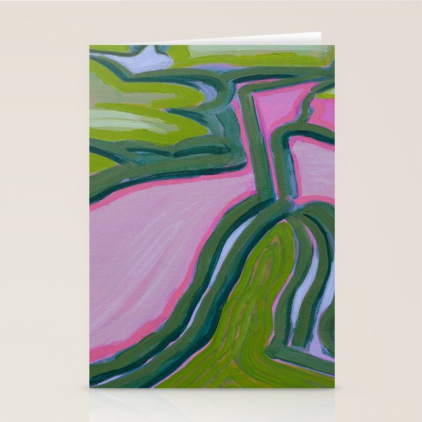 After the Rain Aerial Landscape Stationery Card Gallery Image 2