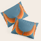Abstraction_SUN_RISING_RETRO_SPACE_POP_ART_0906S Pillow Sham Gallery Image 3