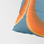 Abstraction_SUN_RISING_RETRO_SPACE_POP_ART_0906S Pillow Sham Gallery Image 4