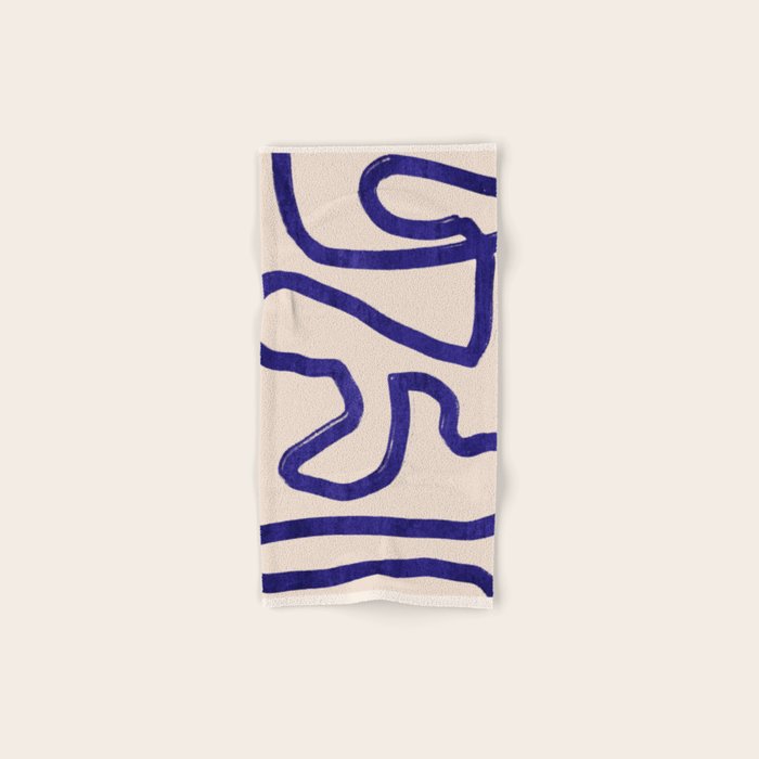 Abstract line art 104 Bath Towel Gallery Image 1