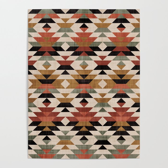 Southwestern Boho Prints Poster Gallery Image 1