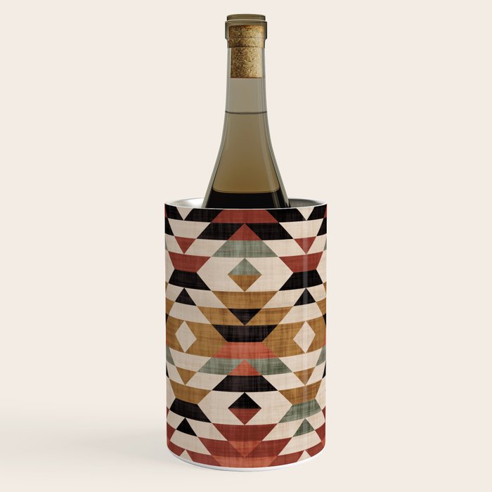 Southwestern Boho Prints Wine Chiller Gallery Image 1