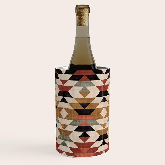 Southwestern Boho Prints Wine Chiller Gallery Image 2