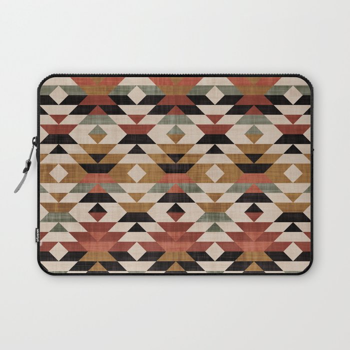 Southwestern Boho Prints Laptop Sleeve Gallery Image 1